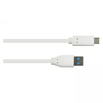 Good Connections 2831-AC005W - 0,5 m - USB A - USB C - USB 3.2 Gen 2 (3.1 Gen 2) - 10000 Mbit/s - Valge