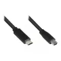 Ühenduskaabel USB 2.0, USB-C(TM) pistikust Mini B 5-kontaktiliseks pistikuks, must, 3m, Good Connections (3310-CM030)