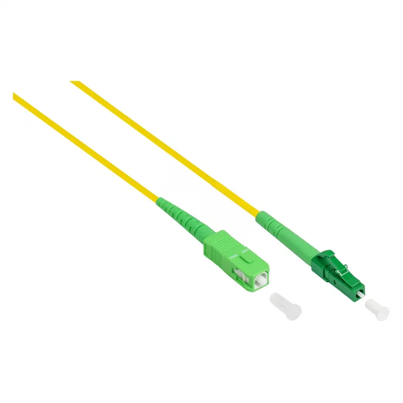 Alcasa LW-S901LASA fiiberoptiline kaabel 1 m LC/APC SC/APC OS2 kollane (LW-S901LASA)