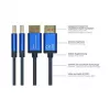Alcasa SmartFLEX kaabel - 5 m - DisplayPort - DisplayPort - Isane - Isane - 7680 x 4320 pikslit (4814-SF050B)