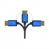 Alcasa SmartFLEX kaabel - 5 m - DisplayPort - DisplayPort - Isane - Isane - 7680 x 4320 pikslit (4814-SF050B)