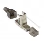 Good Connections GC-N0147 - RJ-45 - Must - Hõbedane - Läbipaistev - Isane - sirge - Cat6a - S/UTP (STP)