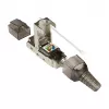 Good Connections GC-N0147 - RJ-45 - Must - Hõbedane - Läbipaistev - Isane - sirge - Cat6a - S/UTP (STP)