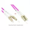 Patchkabel LWL Duplex OM4 PANZERKABEL (Multimode, 50/125) LC/LC, LSZH, Stahlarmierung und Nagetiersc (LW-P810LC4)