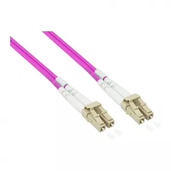 Alcasa LW-P820LC4 fiiberoptiline kaabel 20 m LC/UPC OM4 Cappuccino - violetne - valge (LW-P820LC4)