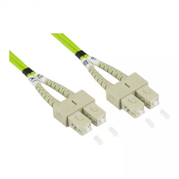 Alcasa LW-8005SC5 fiiberoptiline kaabel 0,5 m LSZH OM5 SC roheline (LW-8005SC5)