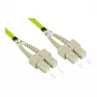 Alcasa LW-803SC5 kiudoptiline kaabel 3 m LSZH OM5 SC roheline (LW-803SC5)
