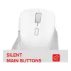 Speedlink LIBERA korduvlaetav juhtmevaba Bluetooth-vaikne hiir, valge