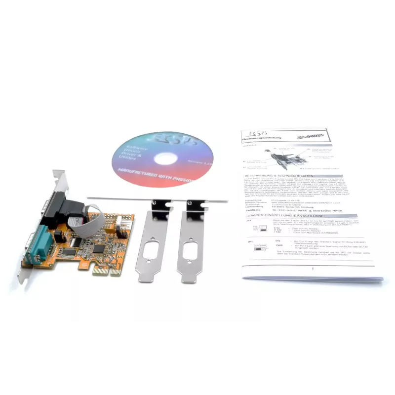 Sisemine liidesekaart RS-232 EXSYS EX-44082
