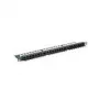 ROLINE 48,30cm (19)-Keystone-Module Carrier, 24P., varjestamata, must (26.11.0357)