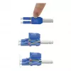 ROLINE LWL-Cable UNIBOOT Single Mode 9/125µm OS2 LC Duplex 0.5m - kaabel - Single-mode fibre