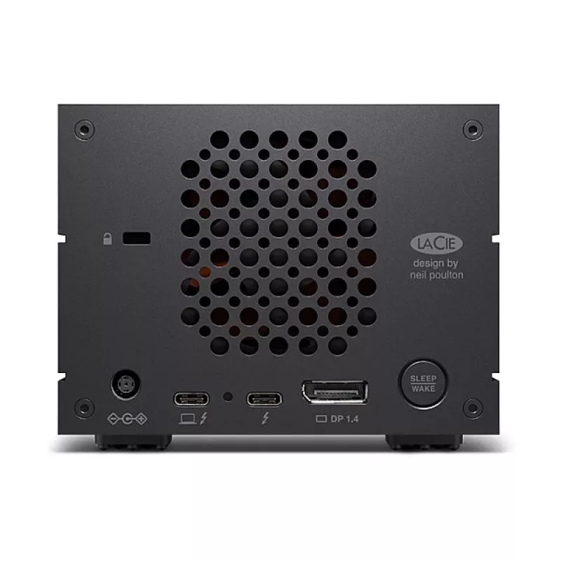 LaCie 2big Dock v2 60TB lauaarvuti kettamassiiv, 2 pesaga kõvakettasalvestus