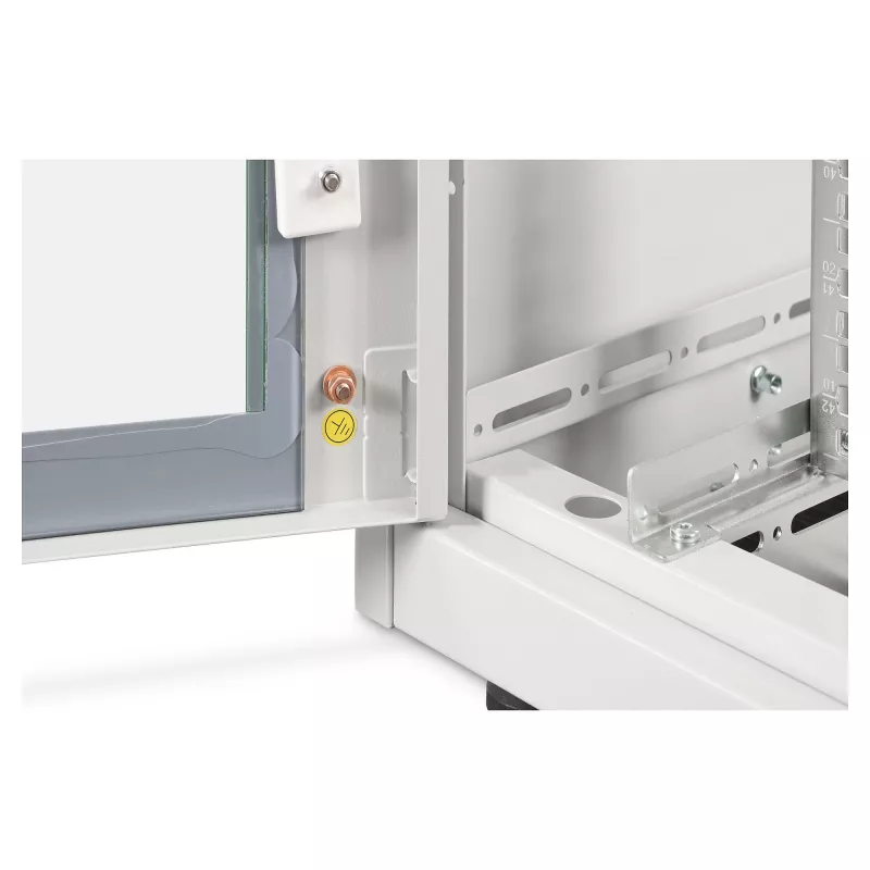 Võrgukapp DIGITUS Unique Light seeria eraldiseisev rack 42U 800x1000 mm, 800 kg, IP20, hall