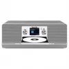 TechniSat DIGITRADIO 372 CD BT köögi analoog- ja digiraadio antratsiit, hõbe