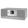 TechniSat DIGITRADIO 372 CD BT köögi analoog- ja digiraadio antratsiit, hõbe