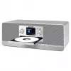 TechniSat DIGITRADIO 372 CD BT köögi analoog- ja digiraadio antratsiit, hõbe