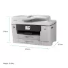 Multifunktsiooniga tindiprinter Brother MFC-J6960DW — A3, 1200 x 4800 dpi, 31 lk/min, Wi‑Fi, Ethernet, Dupleks