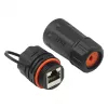 Good Connections patch-kaabli pistik Outdoor IP68 Cat. 6a RJ45 täielikult varjestatud must Good - Võrk