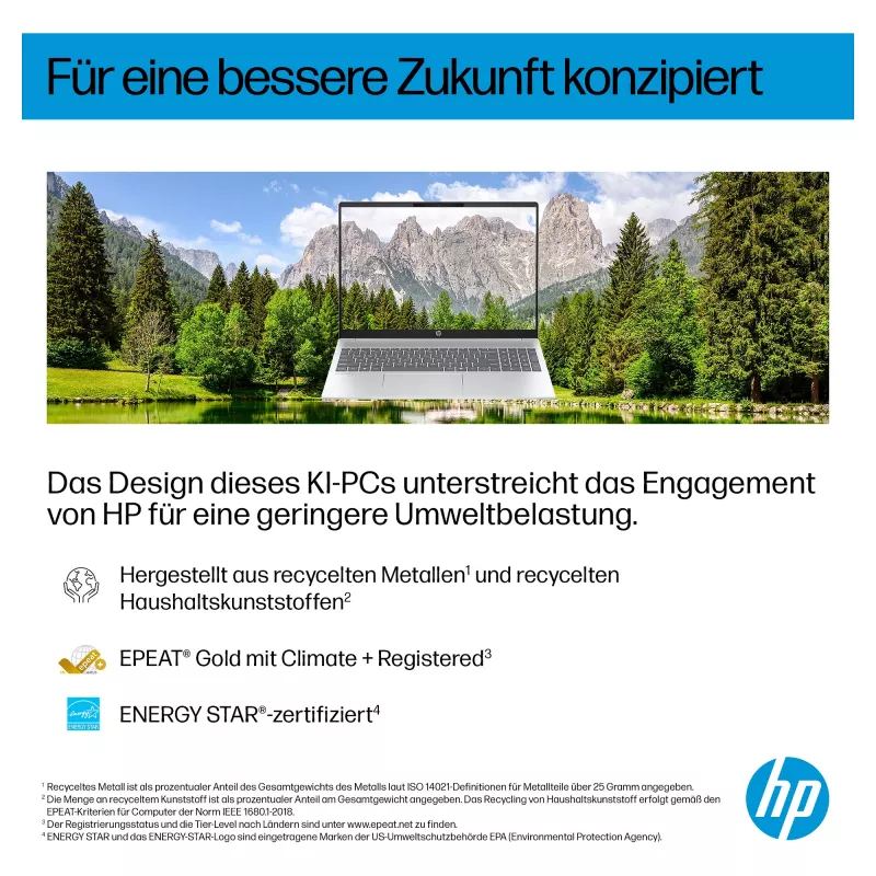 HP OmniBook 5 16-af1155ng 16 WUXGA OLED, Intel Core Ultra 5 225U, 16 GB RAM, 512 GB SSD, Windows 11 (BZ8A2EA#ABD)