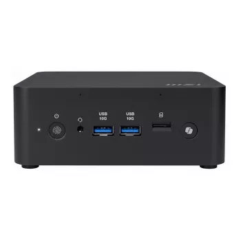 Mini-arvuti MSI Cubi NUC AI+ 2MG-037AT kompaktne lauaarvuti Intel Core i9-288V, 32GB muutmälu, 1TB SSD, Windows 11 Pro, must
