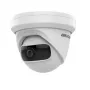 Kuppel-IP turvakaamera Hikvision DS-2CD2345G0P-I — sisetingimustesse, 4 MP (2688×1520), 1,68 mm fiksobjektiiv, 360° pööramine, lae/seina kinnitus, juhtmega