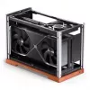 Jonsbo T9 Must PC-korpus Minikorpus ITX PCIe 5.0 tõstekaabel - must (T9 Must PCIE 5.0)
