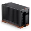 Jonsbo T9 Must PC-Enclosure Mini-Enclosure ITX PCIe 5.0 riser kaabel - Silver (T9 SILVER PCIE 5.0)