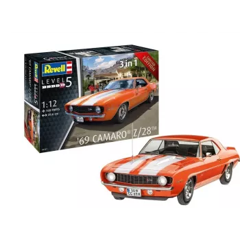 Plastikmudel 69 Chevy Camaro 1/12