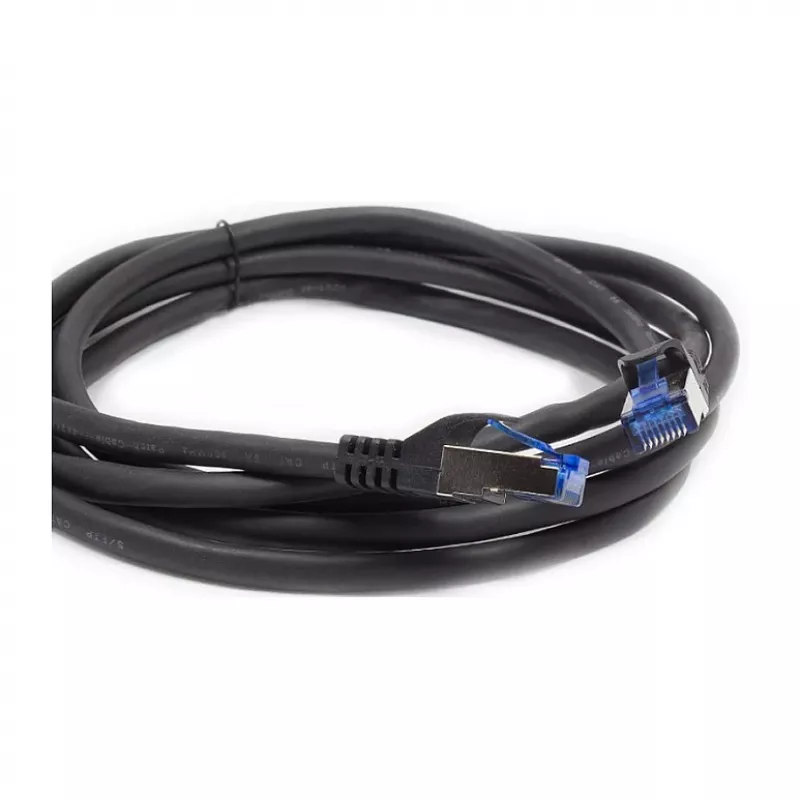 Alcasa 8060-SF100S võrgukaabel 10 m Cat6a S/FTP (S-STP) must (8060-SF100S)