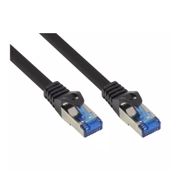 RNS® patch-kaabel SmartFLEX, Cat.6A, S/FTP, PiMF, halogeenivaba, 500MHz, must, 30m, Good Connections® (8060-SF300S)