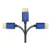 Good Connections 4521-SF020B - 2 m - HDMI tüüp A (standardne) - HDMI tüüp A (standardne) - 48 Gbit/s - heli tagasikanal (ARC) - sinine