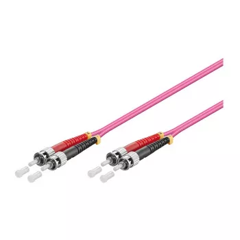 patch-kaabel LWL Dupleks OM4 (Mitmekiuline, 50/125) ST/ST, 20m, Good Connections® (LW-820ST4)