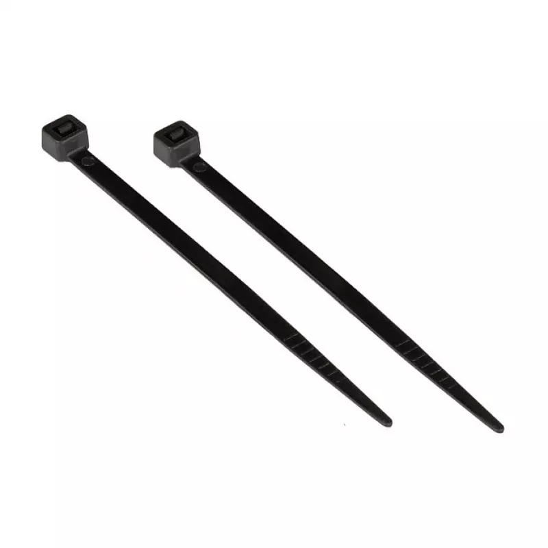 Kabelbinder 300 mm x 4,8 mm, schwarz, UL, UV-resistent, -40 °C bis +85 °C, 100 Stück, Good Connectio (KAB-30S48)