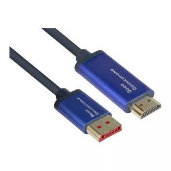 Alcasa 4860-SF010B videokaabel-adapter 1 m DisplayPort HDMI sinine (4860-SF010B)