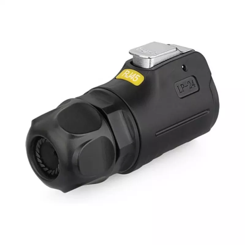 Alcasa S1 IC01-24R01 - RJ45 - Must - Isane/Emase - sirge - Metall - ränigeel - tsink - IP65 - IP67 (IC01-24R01)