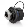 Alcasa IC06-R103 - RJ45 - must - vask - plastik - silikageel - IP65 - IP67 - -40 - 80 °C (IC06-R103)