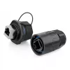 Alcasa IC06-R103 - RJ45 - must - vask - plastik - silikageel - IP65 - IP67 - -40 - 80 °C (IC06-R103)