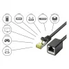 Goodconnections 8070VR-005S Etherneti ühenduskaabel must