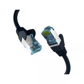 EFB-Elektronik RJ45 plaastrikaabel Cat.7 toorkabliga, must, 20m, S/FTP PIMF võrgukaabel, LAN, DSL. Tootja: EFB Elektronik (EC020200158)