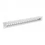 EFB-Elektronik jaotuspaneel Patchpanel 48,30cm (19) 1HE, 24-port, hall, ilma Keystone'ita Tootja: EFB Elektronik (EC020100001)