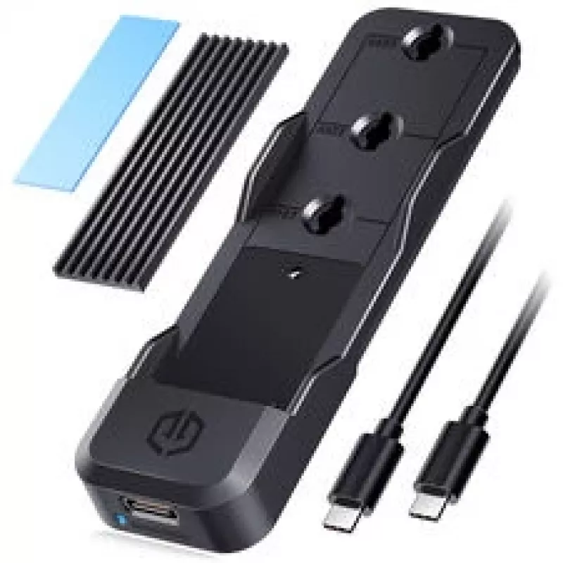 Dokkimisjaam GrauGear G-M207-10G M.2 SSD NVMe/NGFF jaoks, tööriistavaba paigaldus, toetab ühte M.2 moodulit