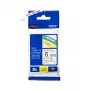 Sildistuslint Brother TZe-211 Must valgel