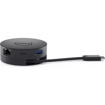 Dell Mobile Adapter DA300 - dokkimisjaam - USB-C - VGA - 1GbE - Latitude 3390 2-in-1, 5290, 5290 2-in-1, 5490, 5590, 7290, 7390, 7490 jaoks (470-ACWN)