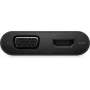 DELL USB-C - HDMI / VGA / Ethernet / USB 3.0 - Must - Juhtmega - USB 3.2 Gen 1 (3.1 Gen 1) USB-C - 10,100,1000 Mbit/s - Must - 1920 x 1080 pikslit - Dell (DA200)