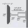 TV-kinnitus Vivolink VLMW2355A 55-tolline must