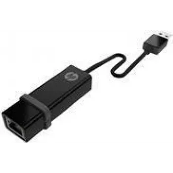 HP - võrguadapter - USB - 10/100 Ethernet - EliteBook Revolve 810 G1 tahvelarvutile, Slate 500 (XZ613AA#AC3)