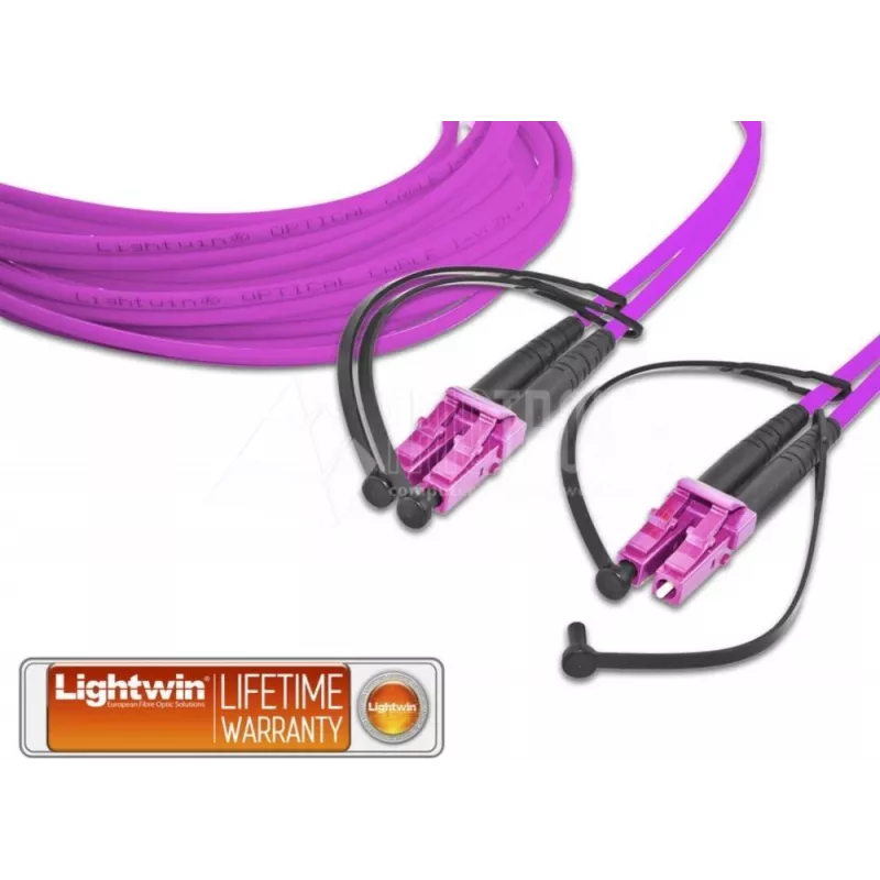 Lightwin patch-kaabel, Multimode LC-LC 3m OM4 (LDP-50 LC-LC 3.0 OM4)