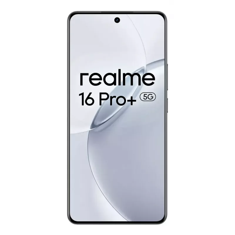 Nutitelefon REALME realme 16 Pro+ — 6,8-tolline (17,3 cm) 1280×2800, Snapdragon 7 Gen 4, 12 GB muutmälu, 512 GB, 200 MP kolmikkaamera, 7000 mAh, hall