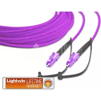 Lightwin kvaliteetne simpleks LWL patch-kaabel, MM OM4, LC - LC LWL patch-kaabel (LSP-50 LC-LC 2.0 OM4)