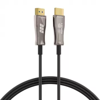 EFB Elektronik HDMI fiiberoptiline kaabel AOC Active 4K60Hz must - Digitaalne/Video/Heli - 30 m (HDMI-20-00009)